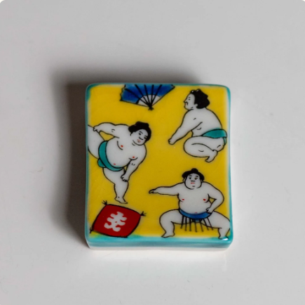 Chopstick Rest | Kutani-yaki set of 30
