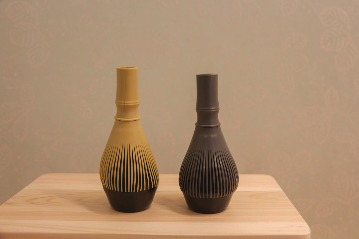 茶筅 Silicone tea whisk with stand（Charcoal）