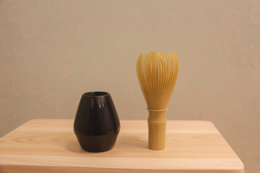 茶筅 Silicone tea whisk with stand（Natural）