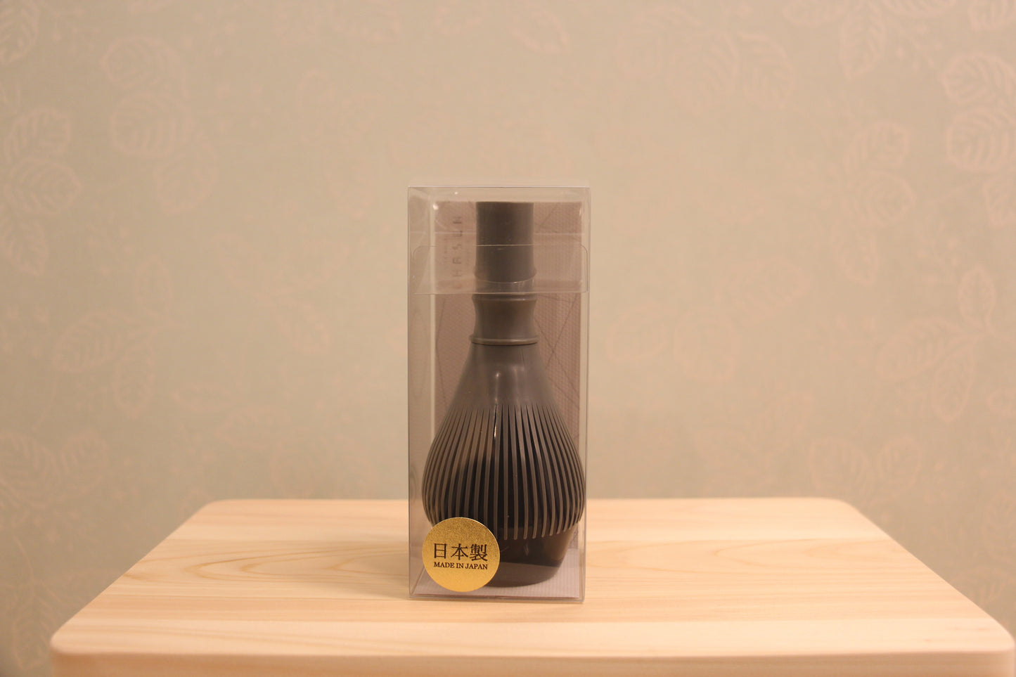茶筅 Silicone tea whisk with stand（Charcoal）